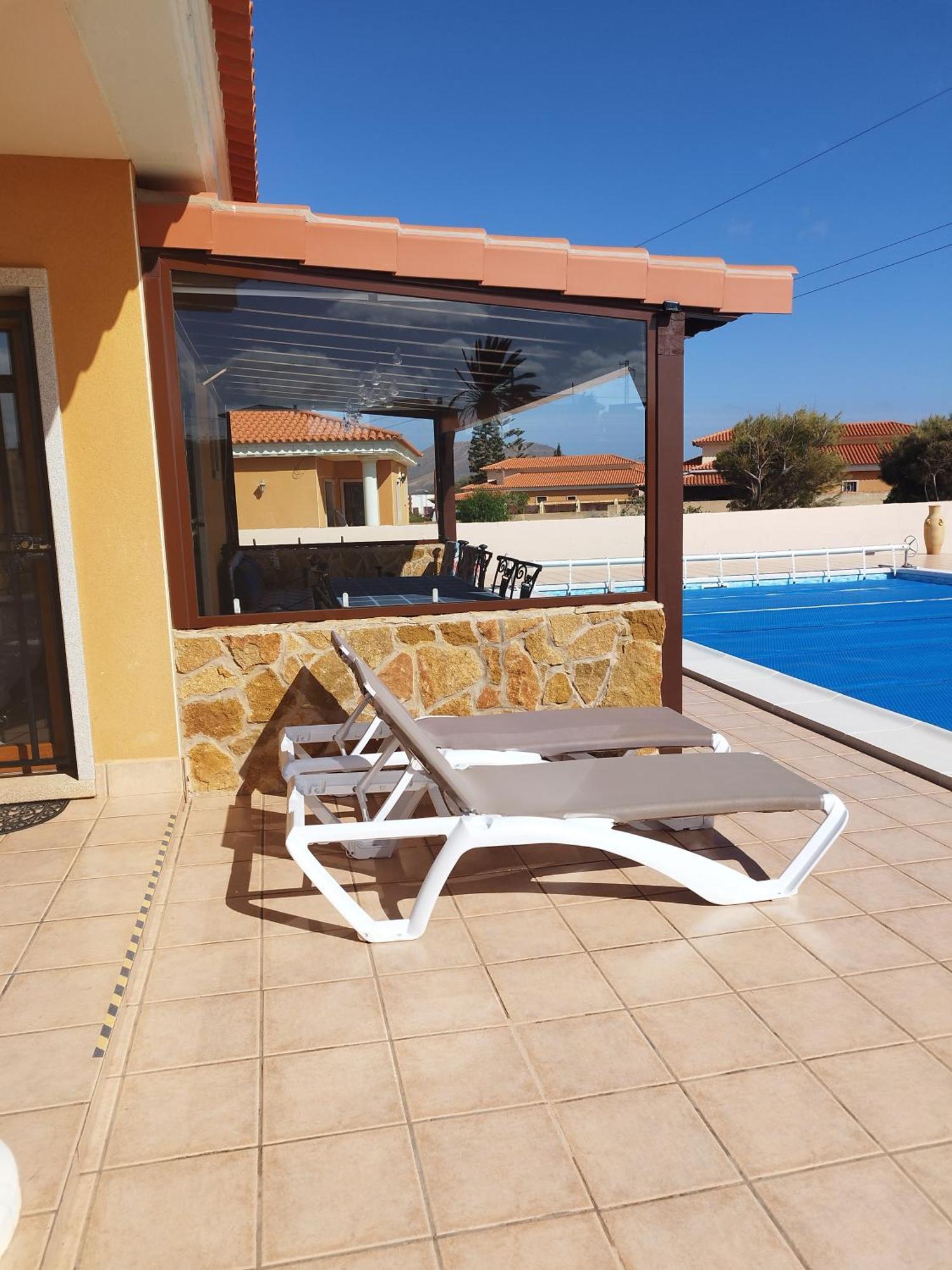 Villa Casa Del Sol 3 Bedroom Villa With Private Solar Covered 12M X 6M Pool Minimum Stay 7 Nights Chromecast And Wifi Throughout The Property Triquivijate Exterior photo
